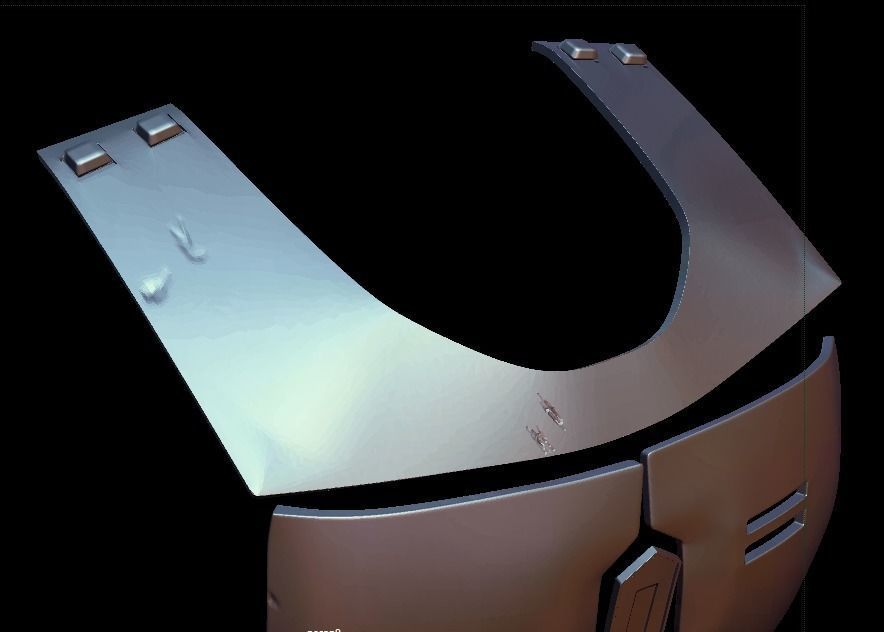 Boba Fett Armor as seen on the Book of Boba Fett 3D print model_3