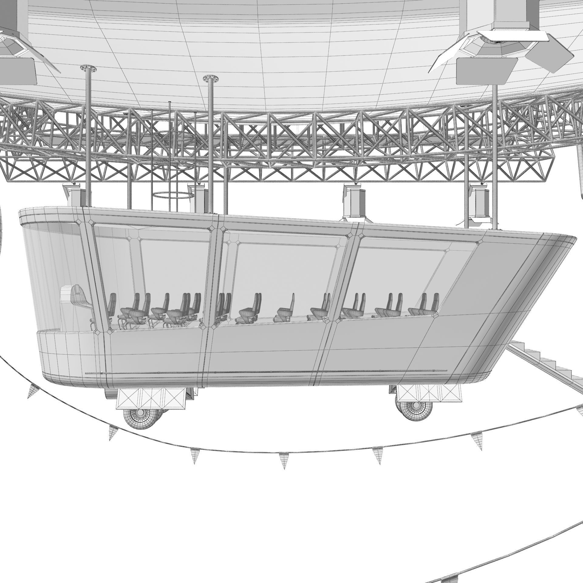 Advertising Zeppelin Pepsi 3D model_28