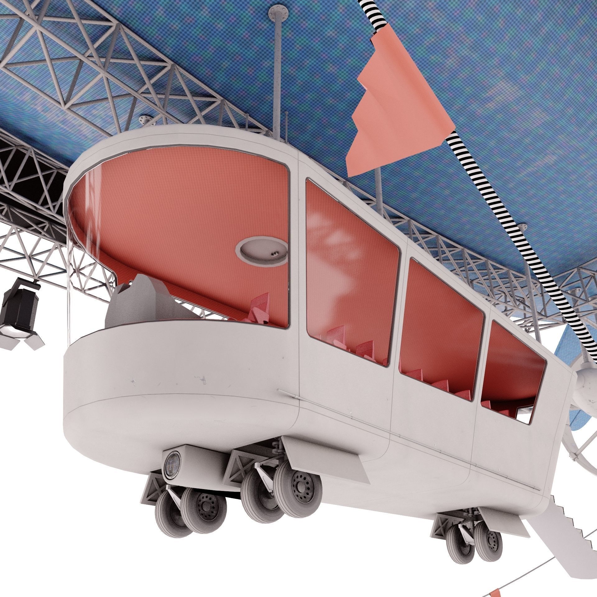 Advertising Zeppelin Pepsi 3D model_15