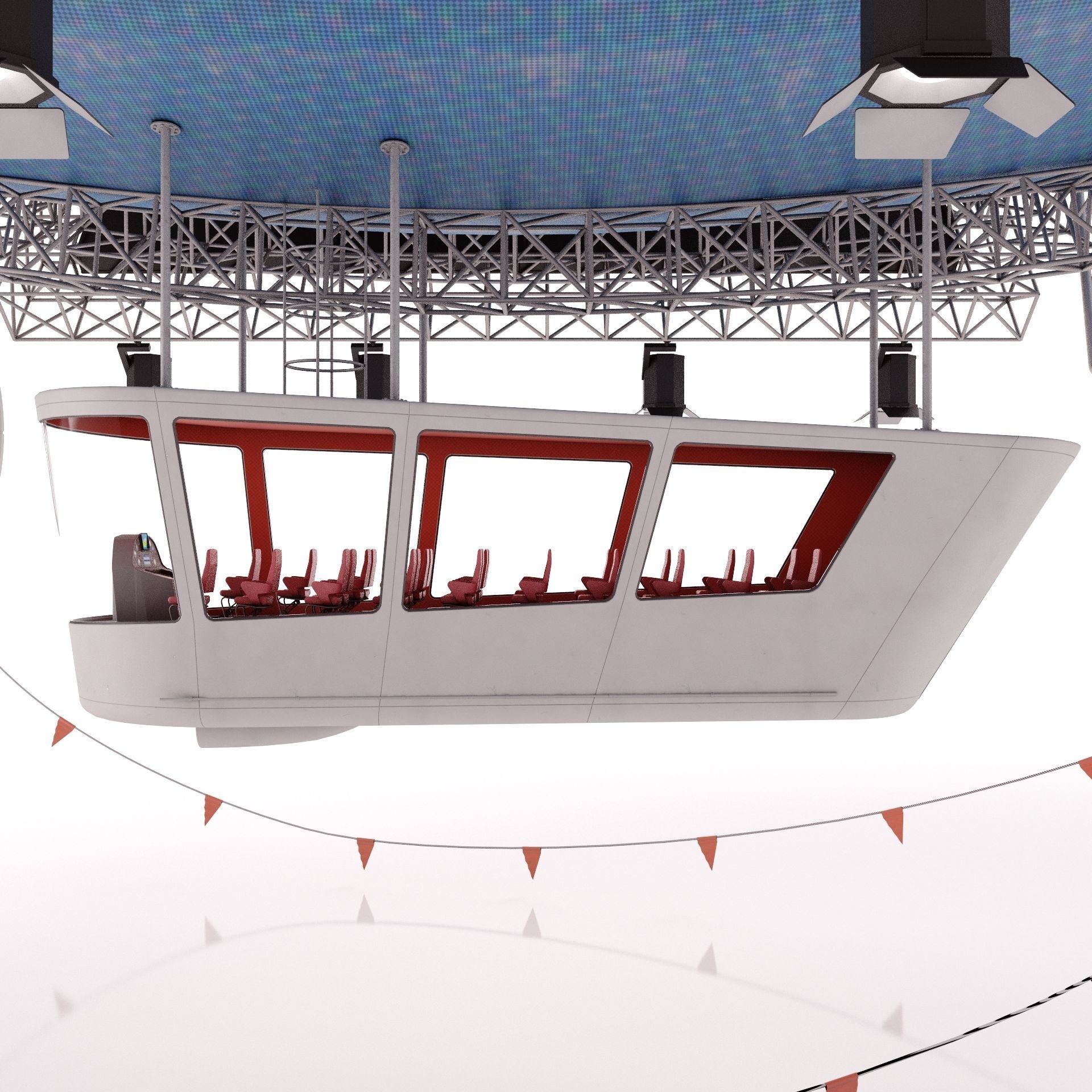 Advertising Zeppelin Pepsi 3D model_10