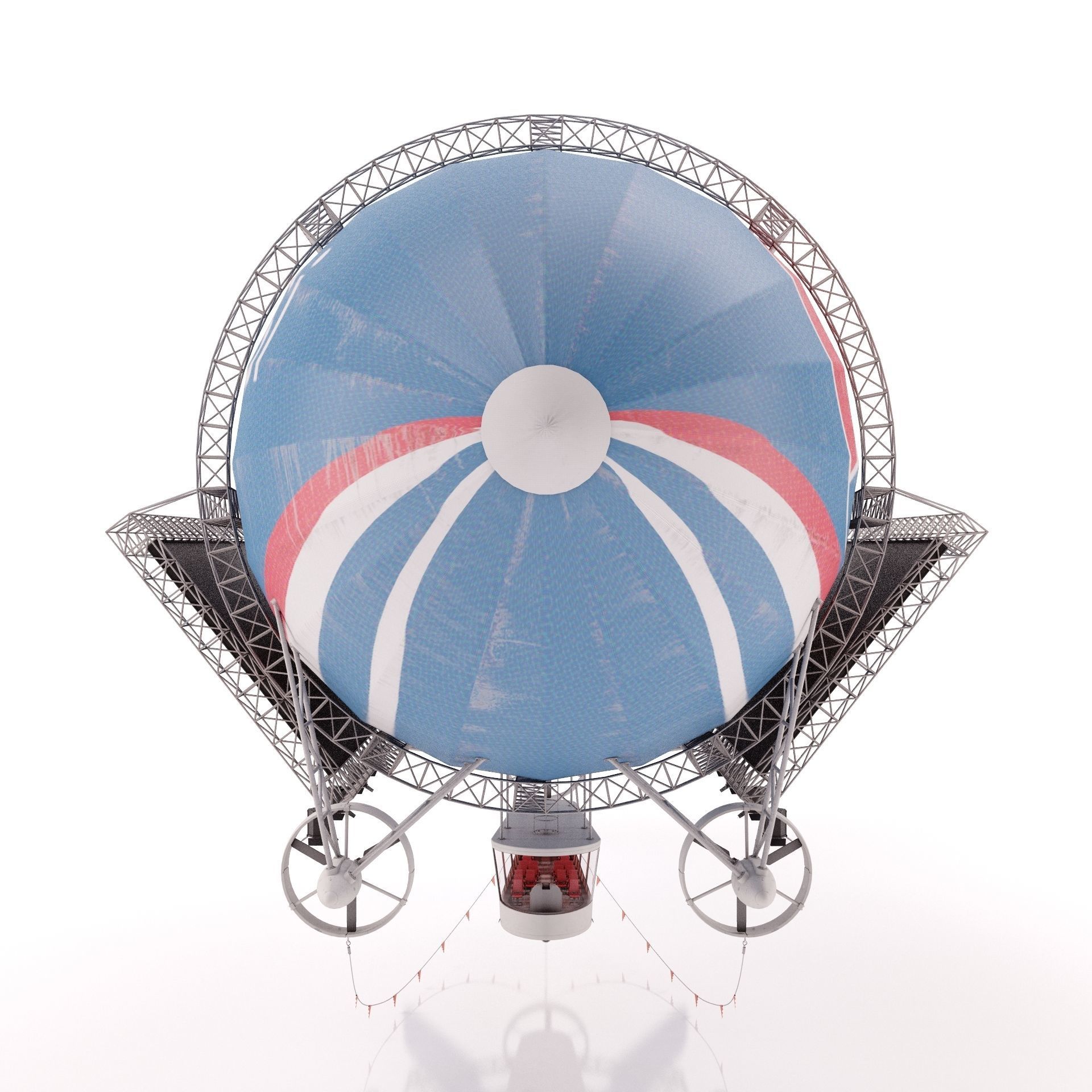 Advertising Zeppelin Pepsi 3D model_2