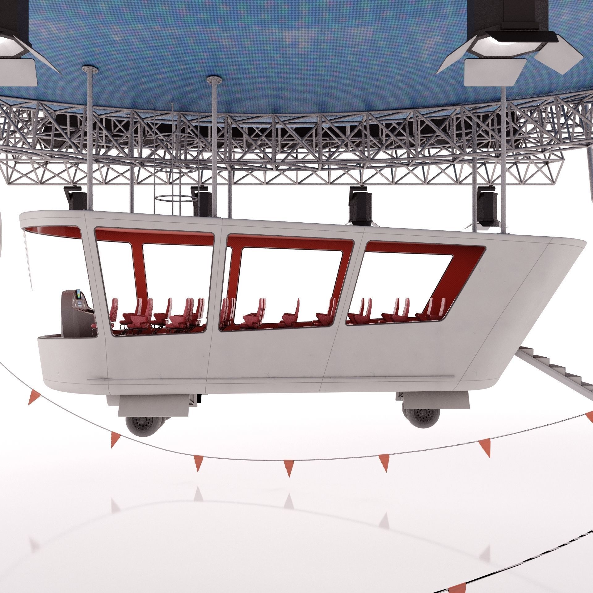 Advertising Zeppelin Pepsi 3D model_11