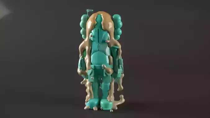 Kaws Star Wars Soldier 3D print model