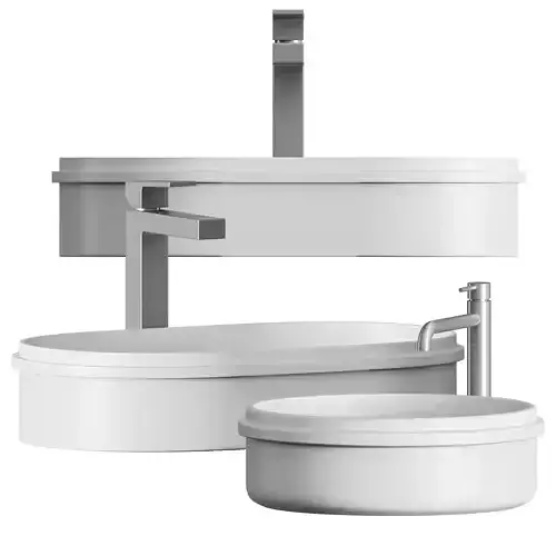 Kos Washbasin by Zucchetti RISE 3D model