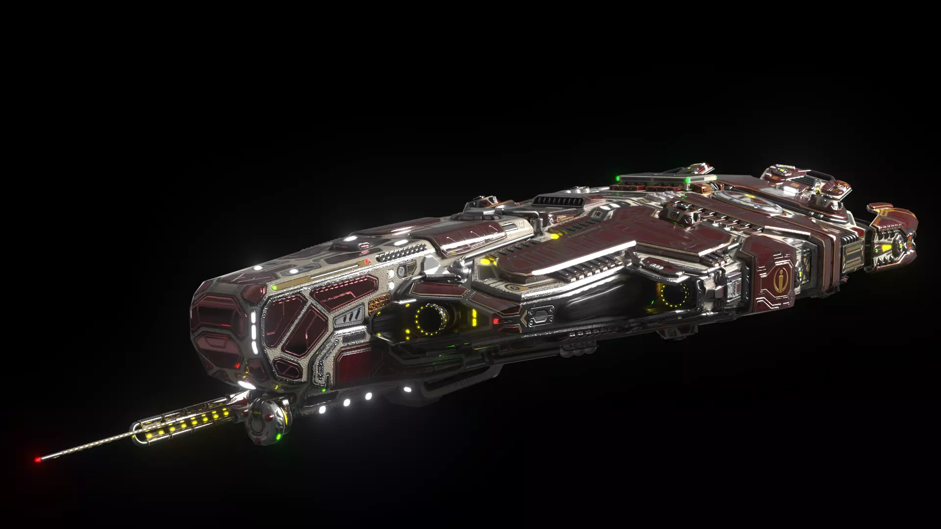 Imperial Corvette 3D model