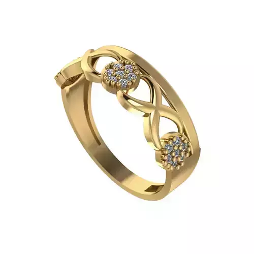 infinity gem Wedding Ring 