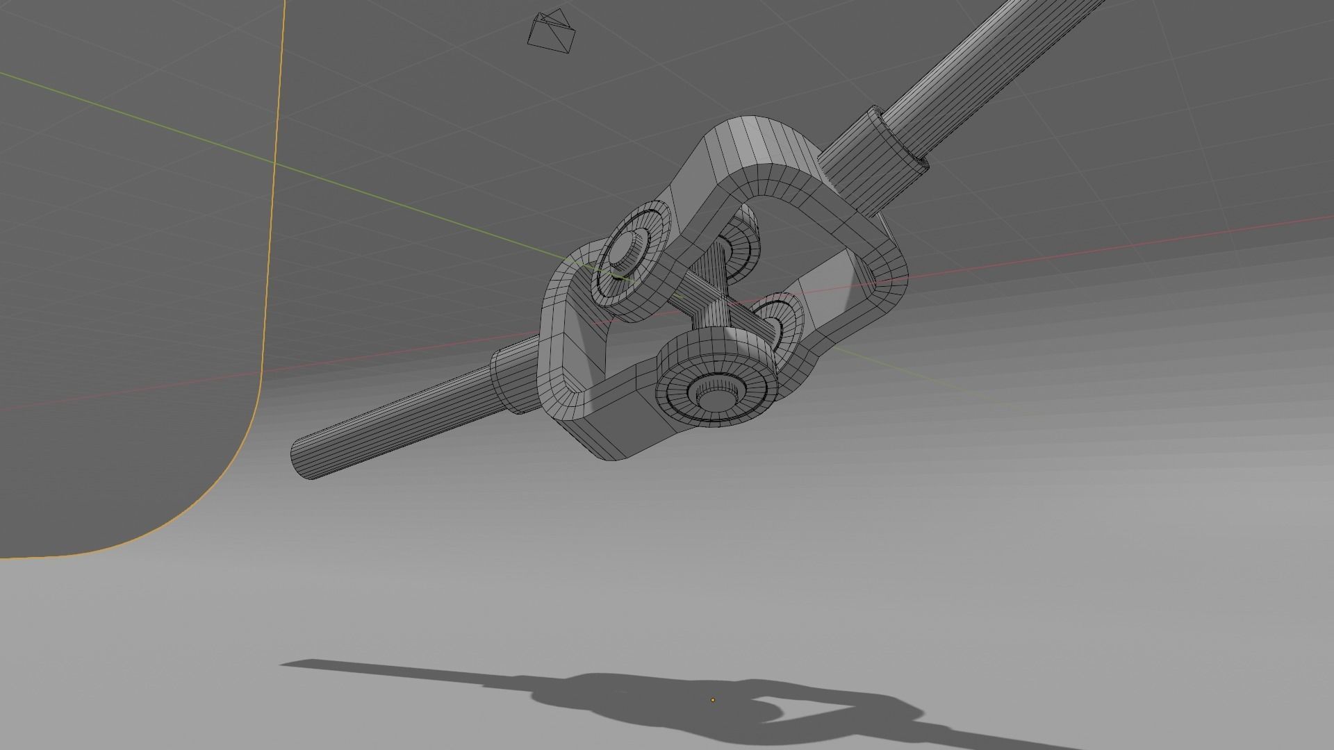 Cardan shaft 3D model_5