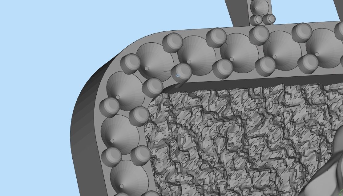 pendant with a lion 3D print model_51