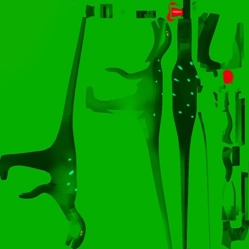 Modelo Herrerassauro Free low-poly 3D model_2