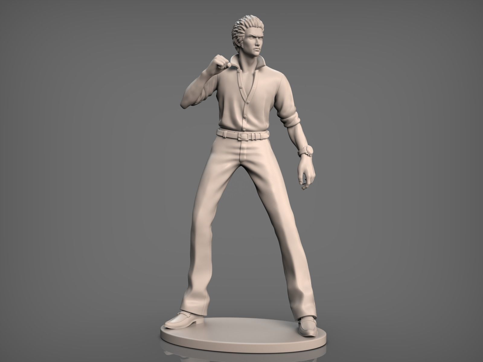 Kazuma Kiryu 3D print model_6