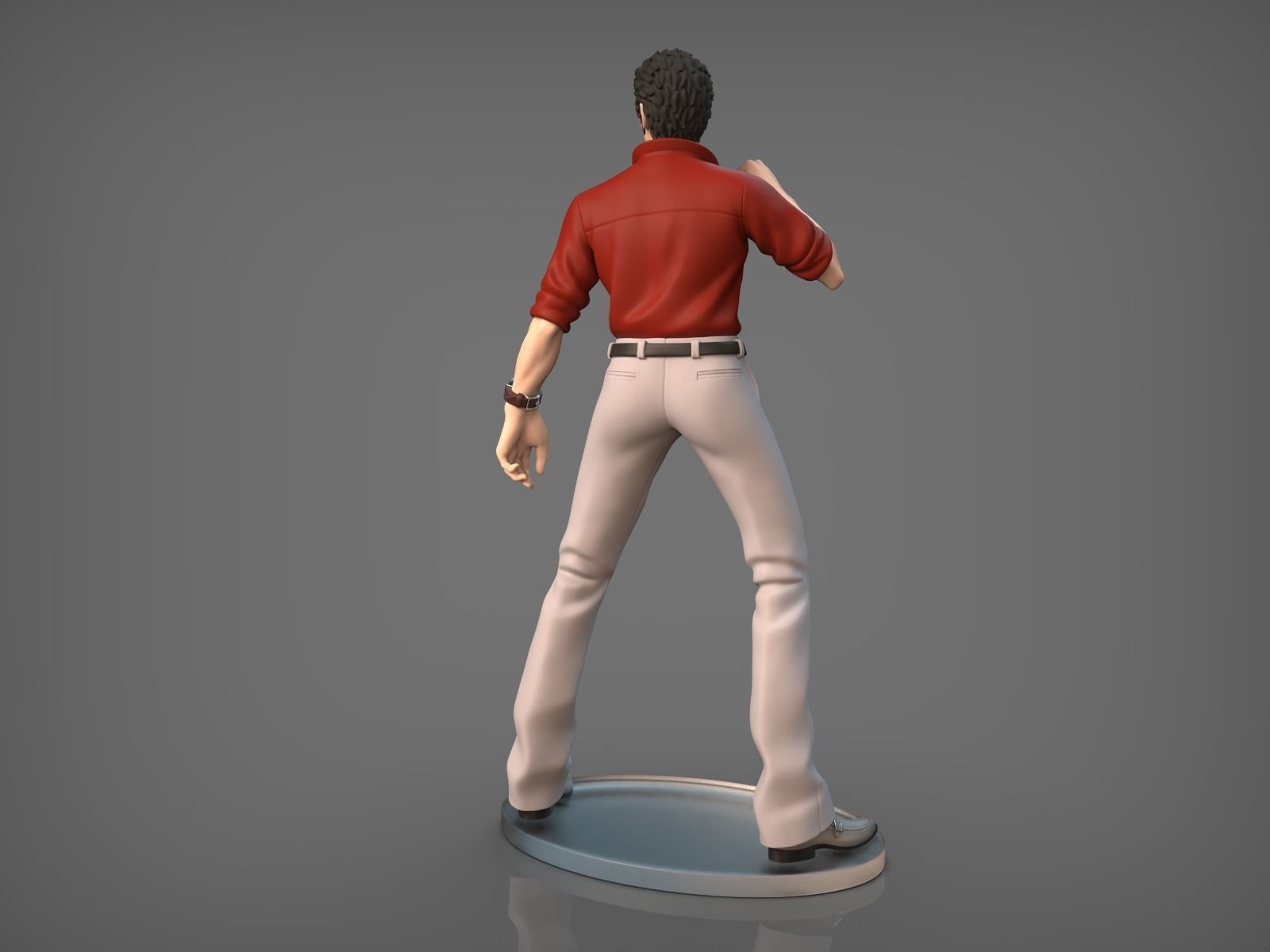 Kazuma Kiryu 3D print model_4