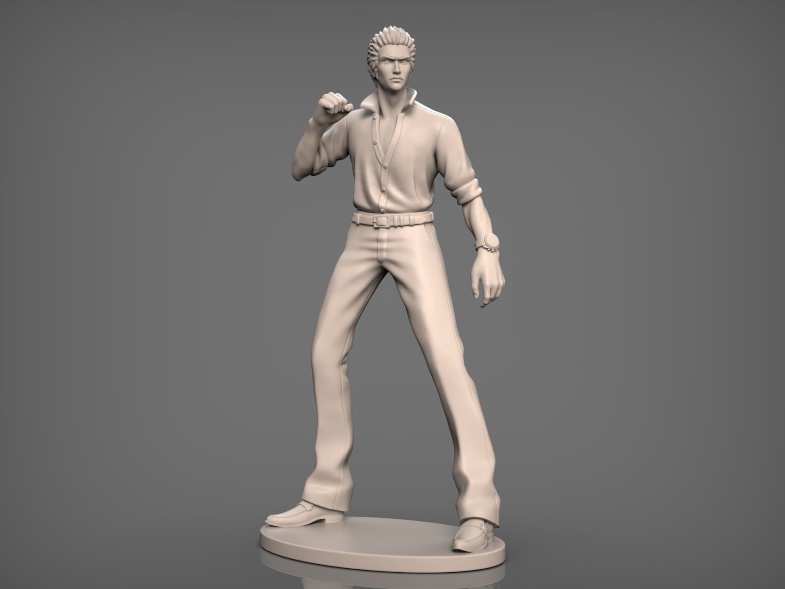 Kazuma Kiryu 3D print model_5