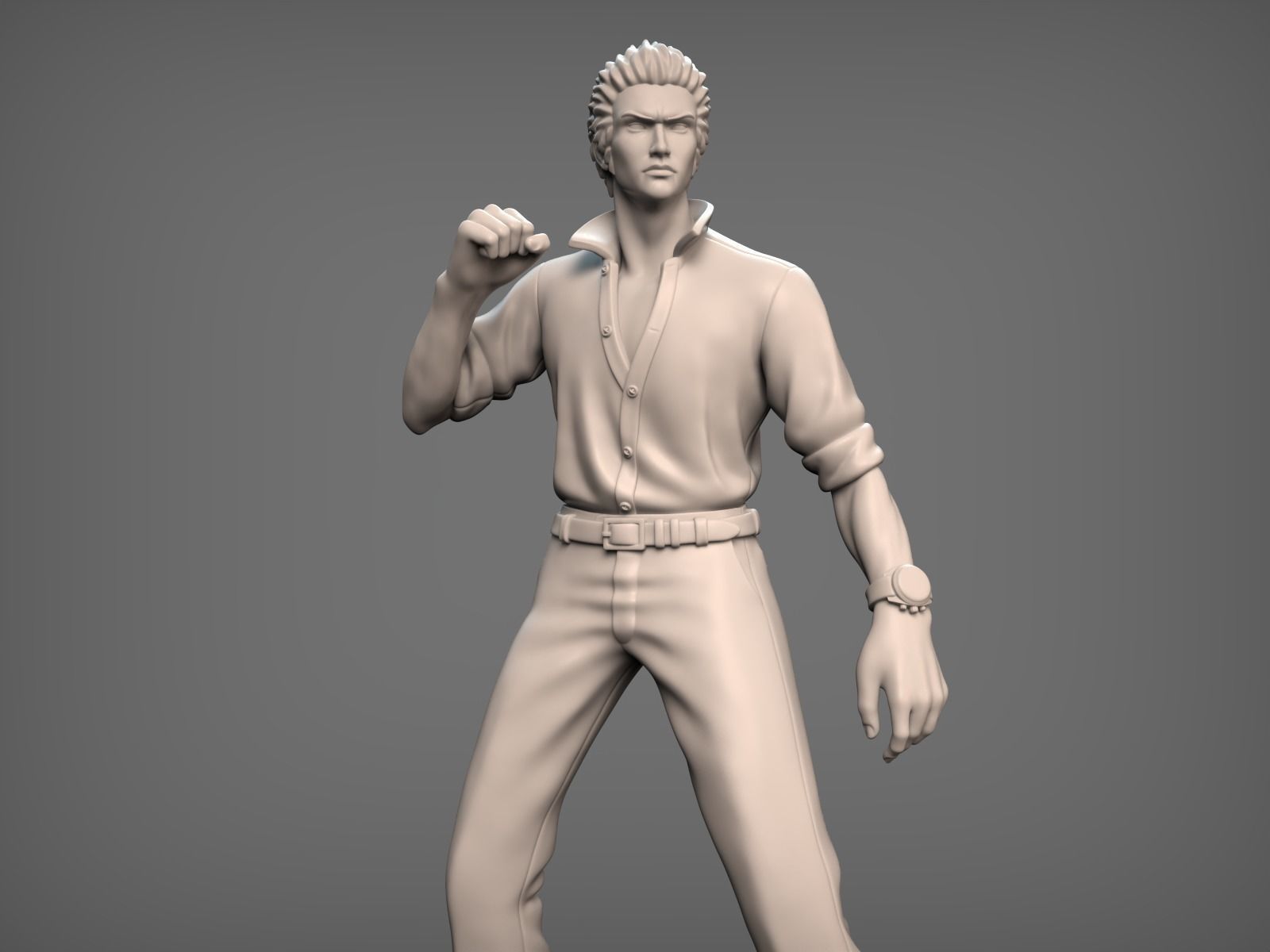 Kazuma Kiryu 3D print model_8