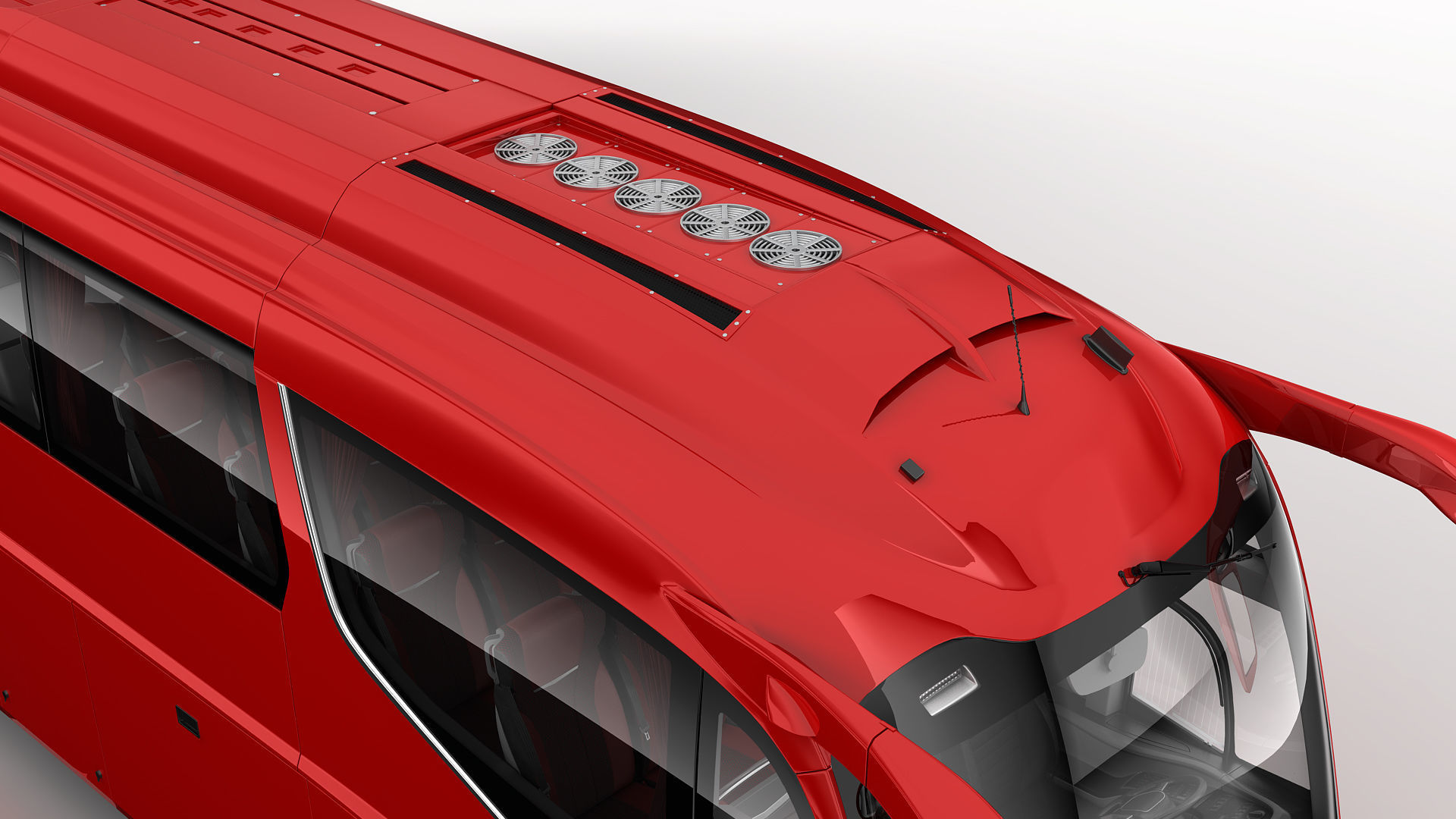 Tour Bus 6X2 3D model_14