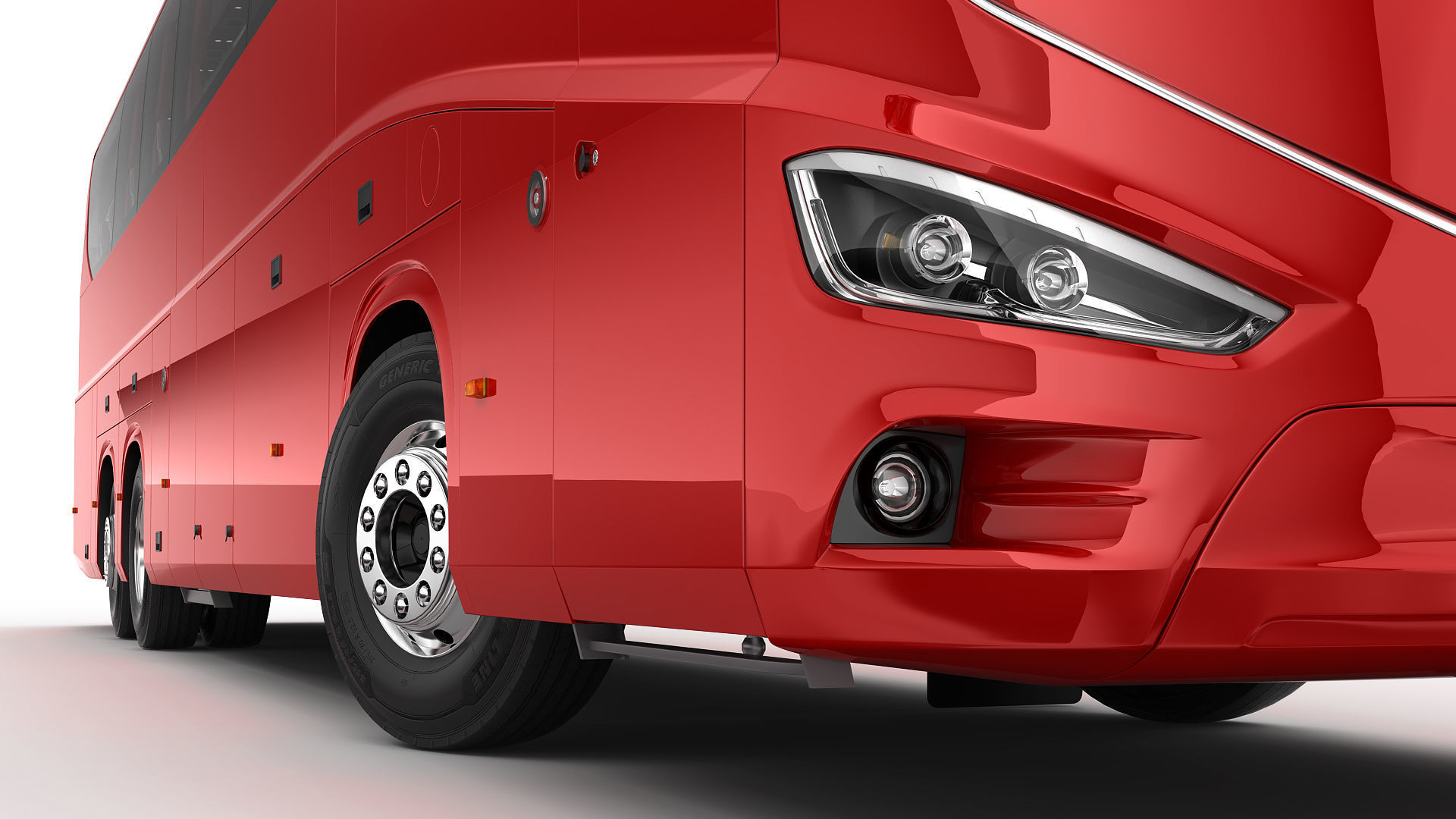 Tour Bus 6X2 3D model_11