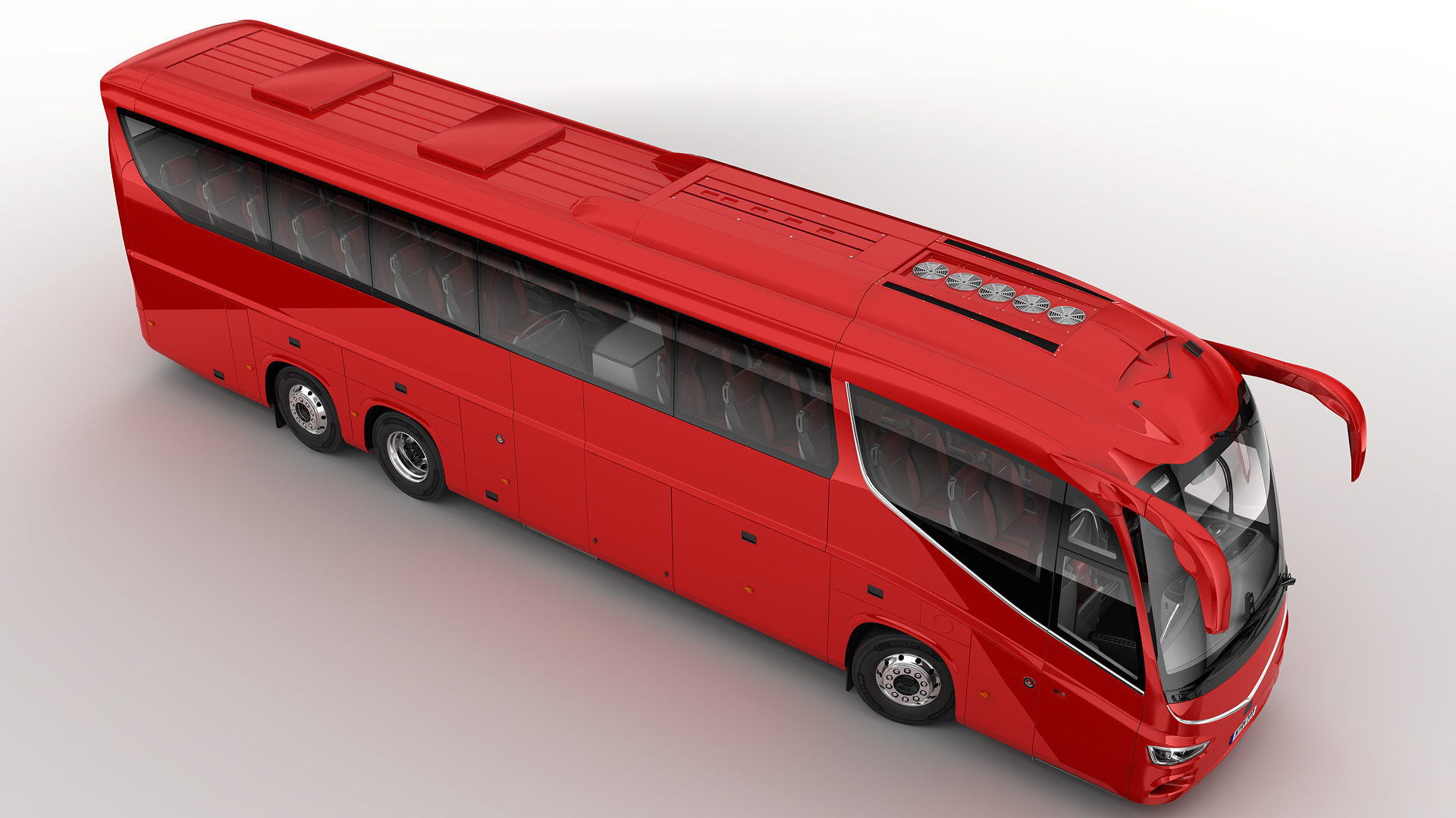 Tour Bus 6X2 3D model_13