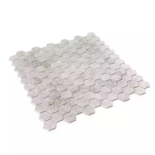Hexagon Mosaic Tile 3D model