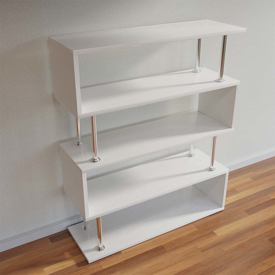 Decorated shelf 3D model_21