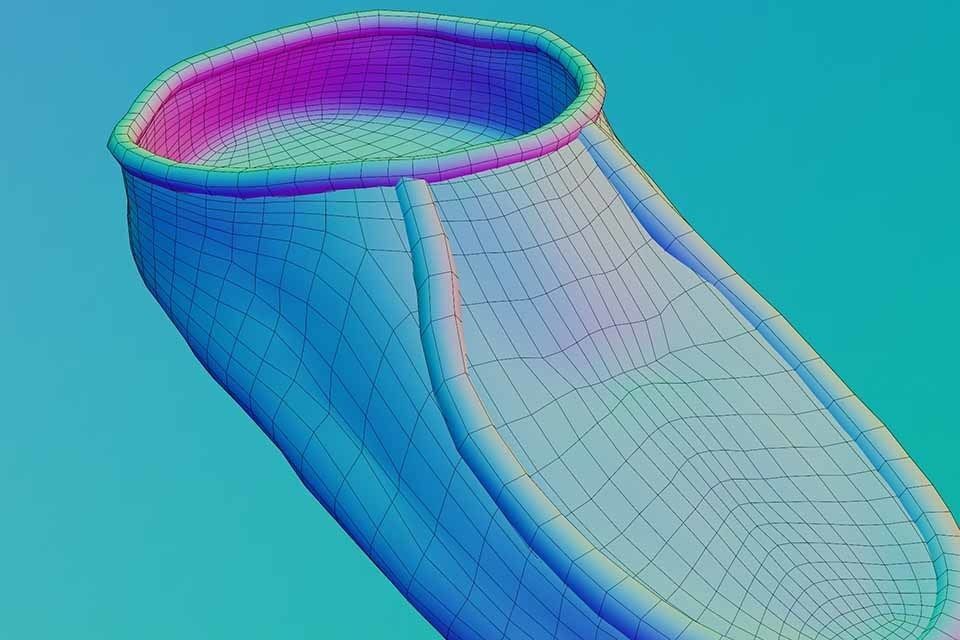 Decorated shelf 3D model_24