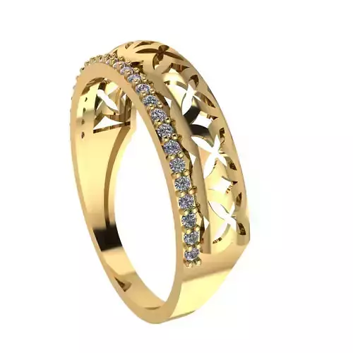 pattern lifestyle Wedding Ring 