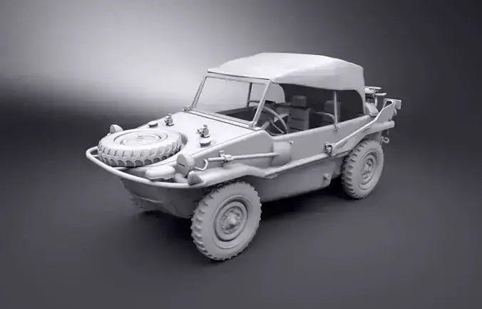Schwimmwagen Scale model  