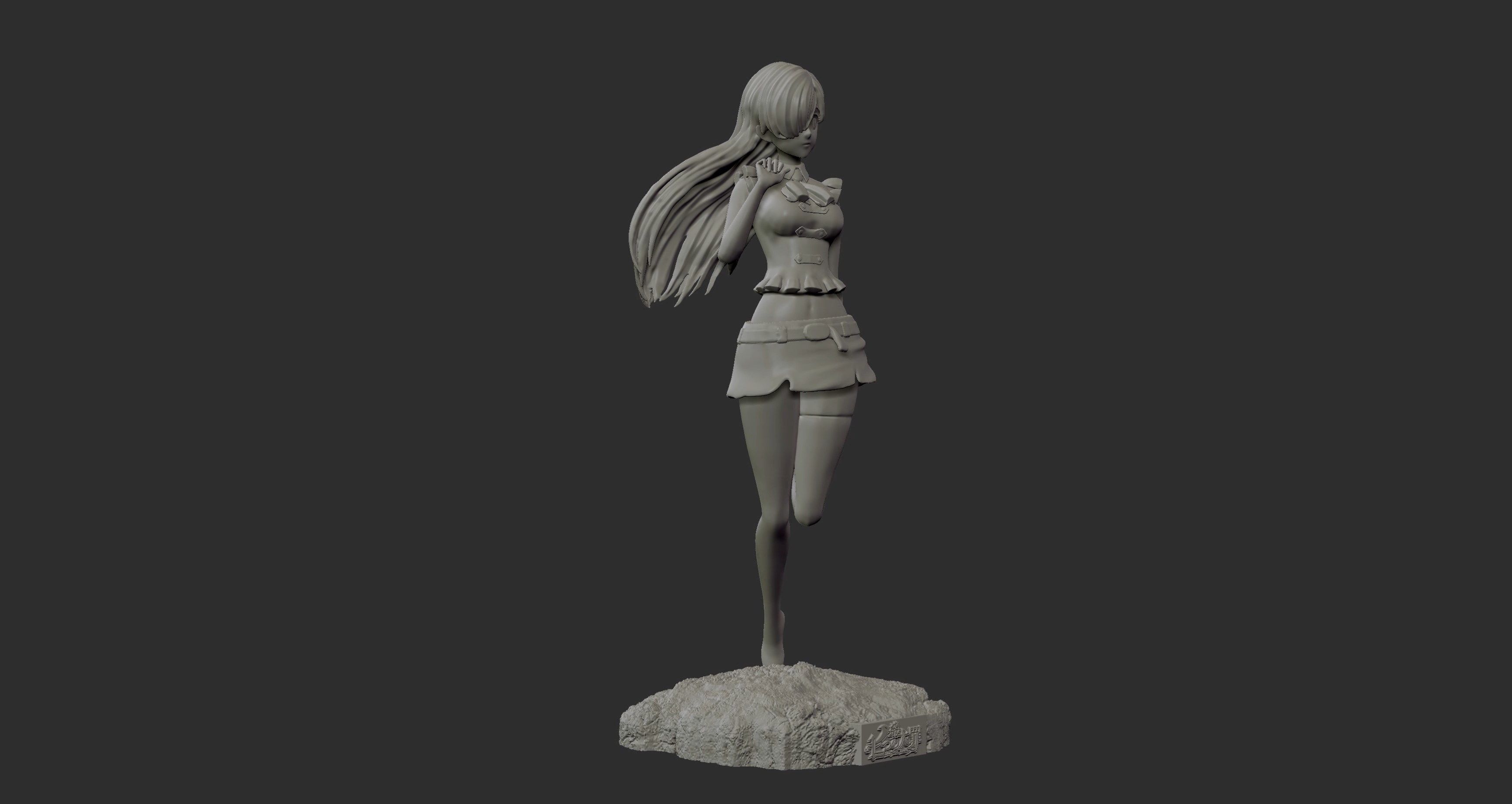 Seven Deadly Sins Elizabeth Liones 3d Print figure 3D print model_10