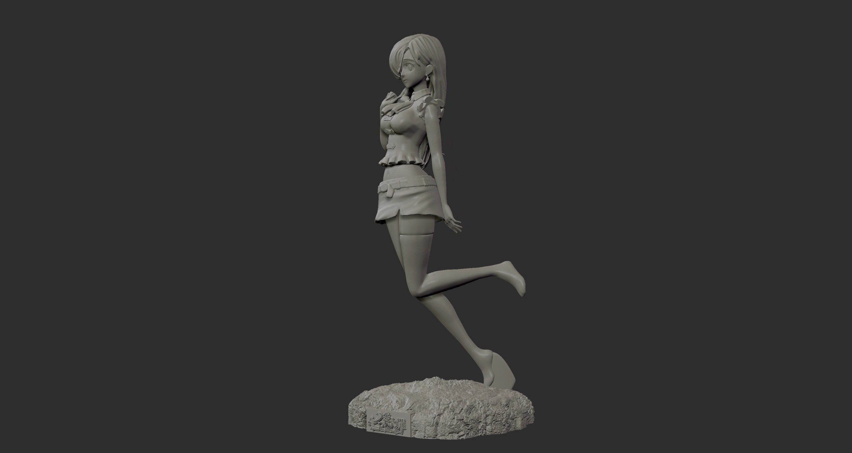 Seven Deadly Sins Elizabeth Liones 3d Print figure 3D print model_6
