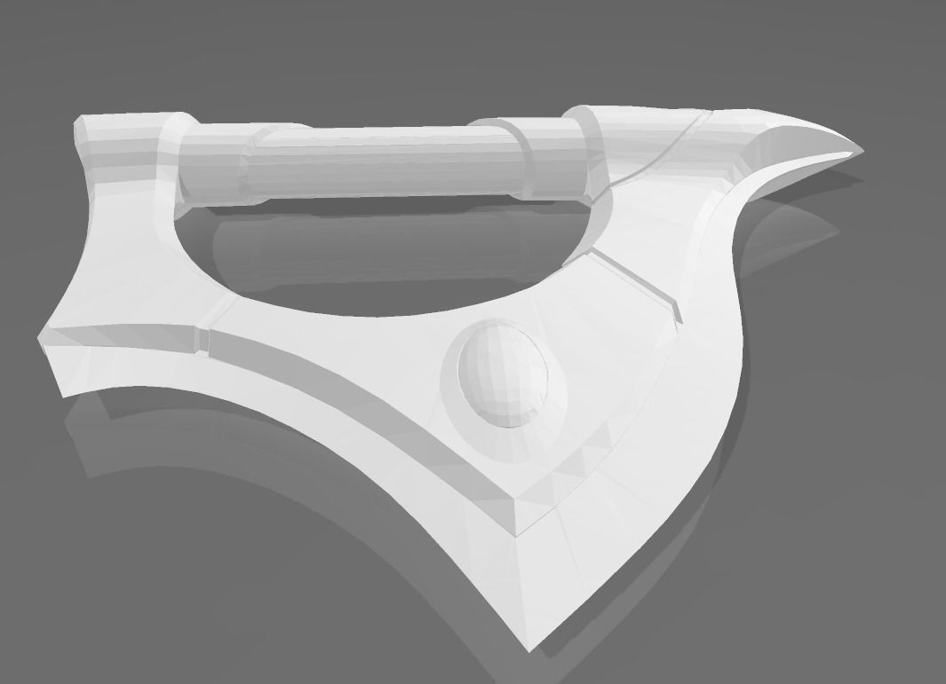 Genesis Arc Melee Knife 3D print model_6