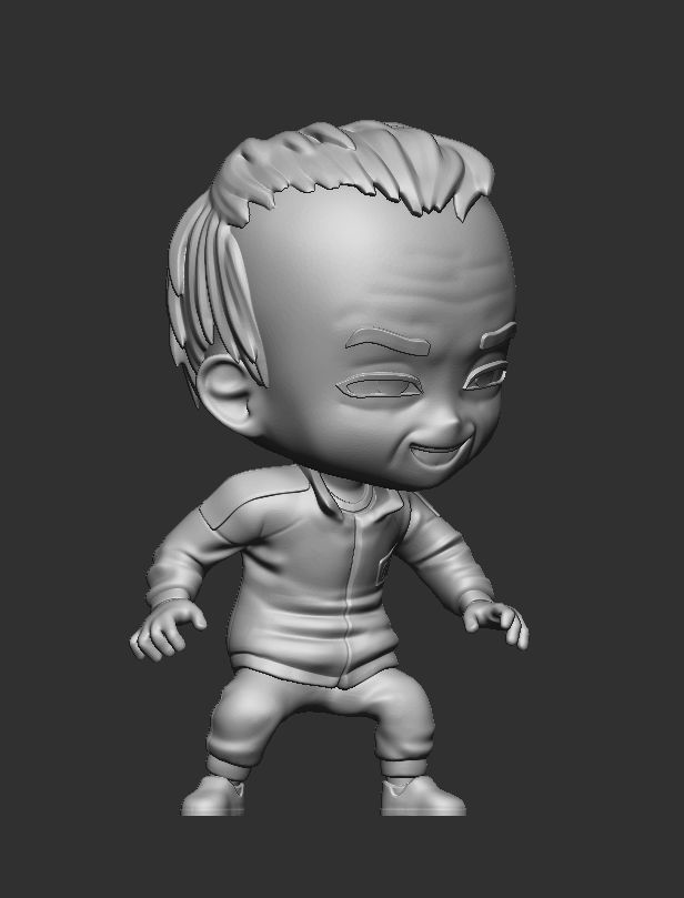 SQUID GAME - ROUND 6 - OH IL-NAM 3D print model_8