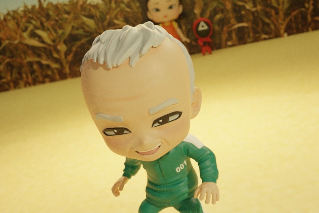 SQUID GAME - ROUND 6 - OH IL-NAM 3D print model_2