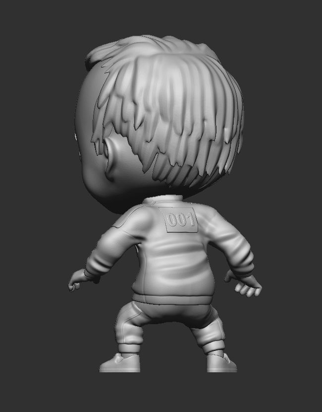 SQUID GAME - ROUND 6 - OH IL-NAM 3D print model_6