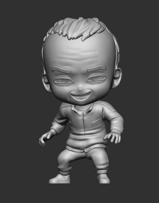 SQUID GAME - ROUND 6 - OH IL-NAM 3D print model_4