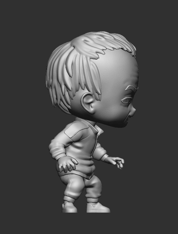 SQUID GAME - ROUND 6 - OH IL-NAM 3D print model_7