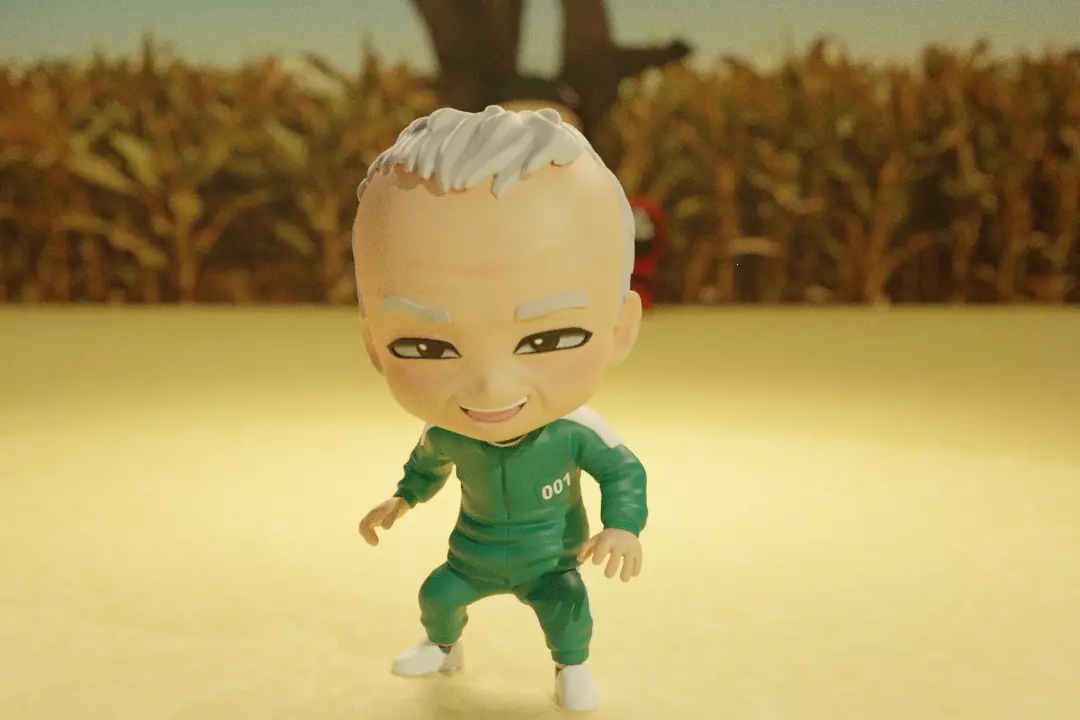 SQUID GAME - ROUND 6 - OH IL-NAM 3D print model_0