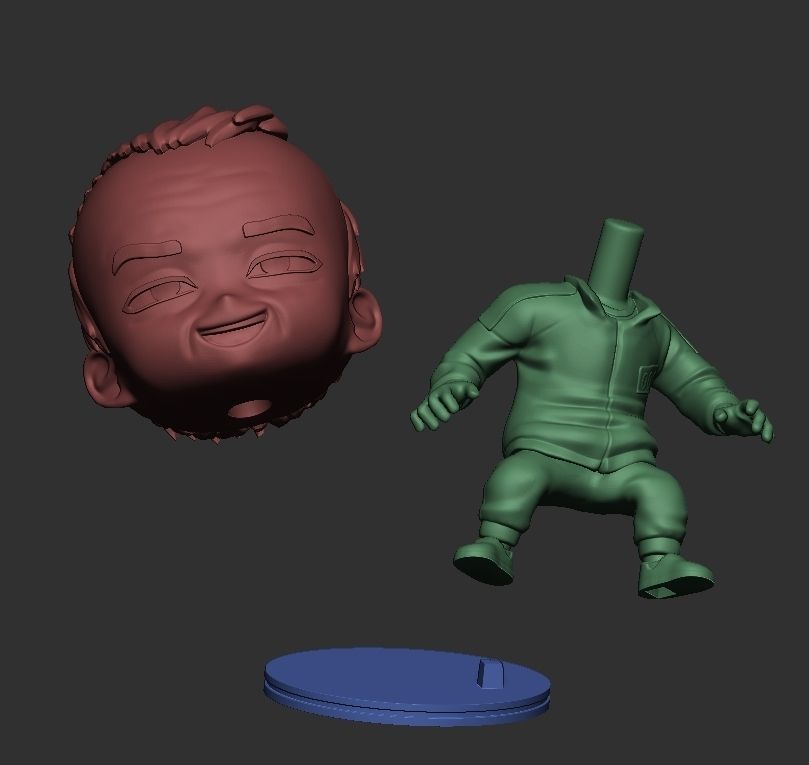 SQUID GAME - ROUND 6 - OH IL-NAM 3D print model_9