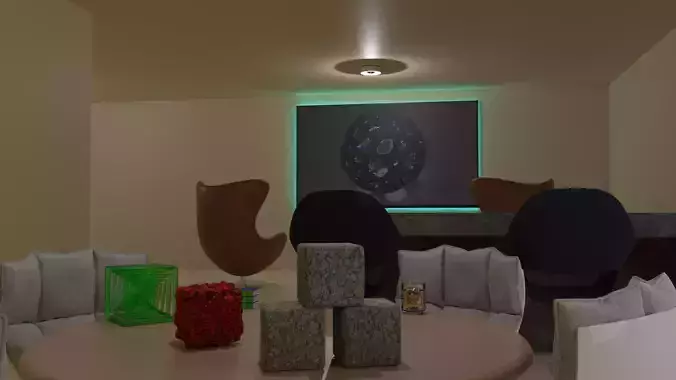 small house 3D model