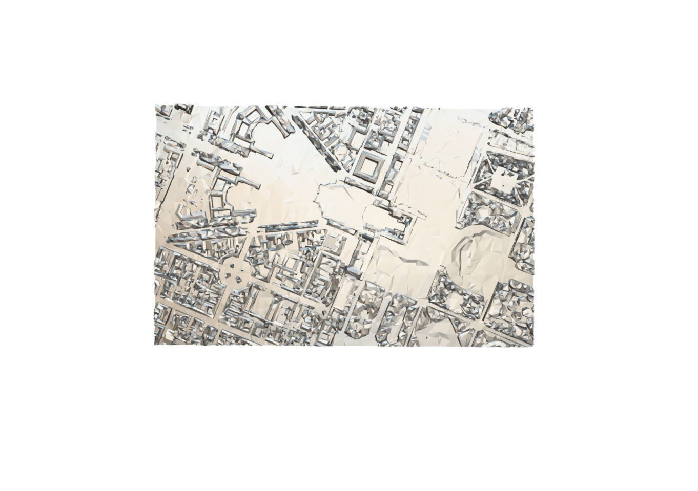 Versailles Palace Low-poly 3D model_9