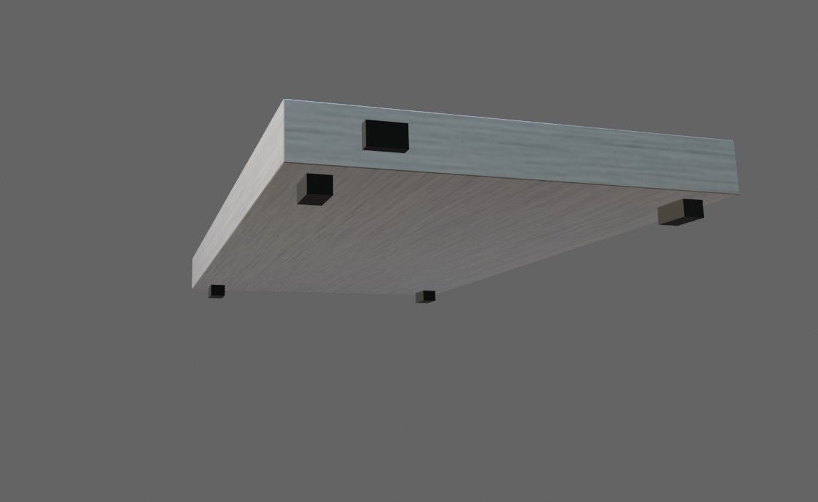 Solar Panel - Photovoltaic - Painel Low-poly 3D model_9