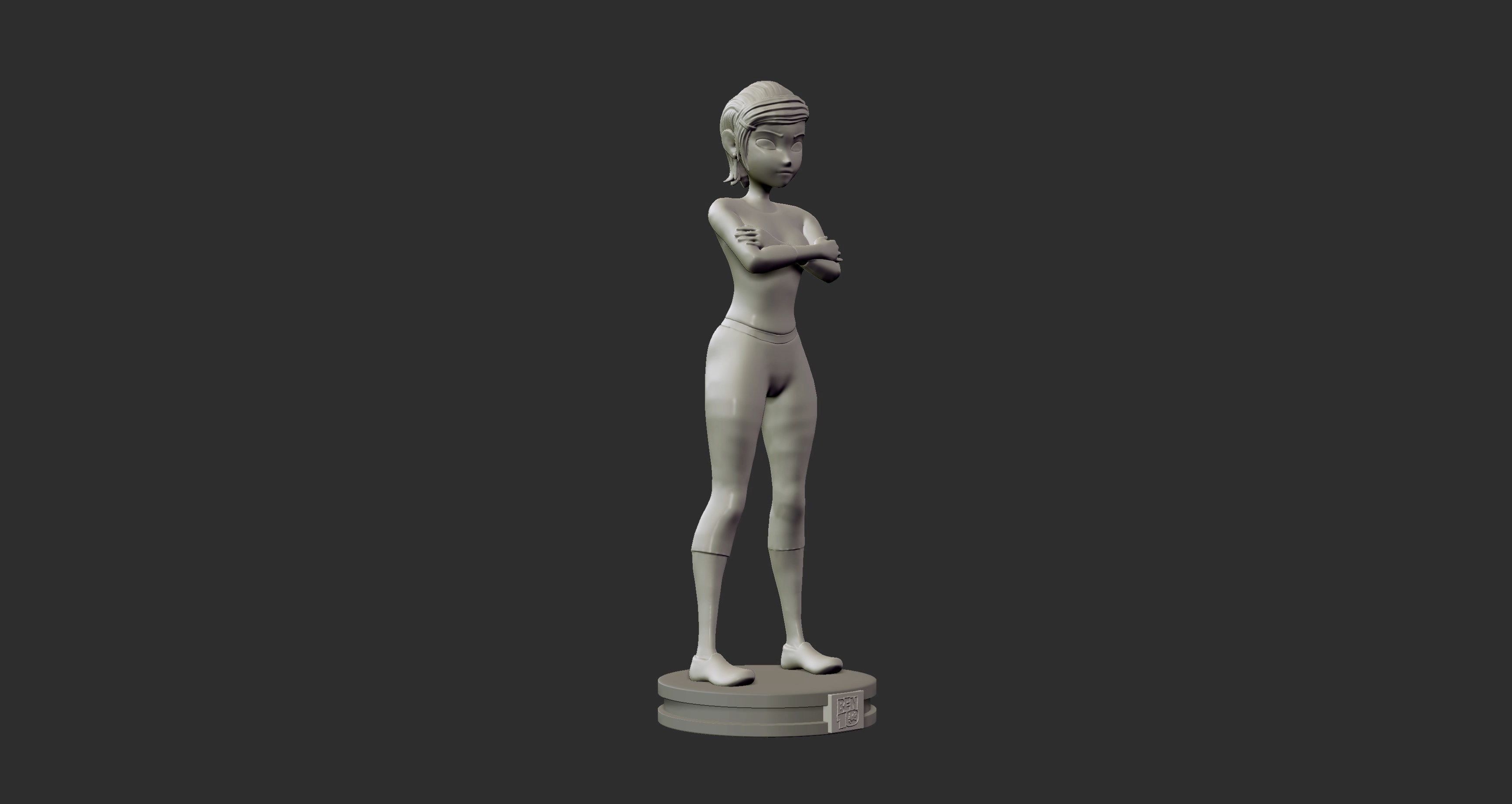 Gwen tennyson - ben 10 3d print figure 3D print model_14