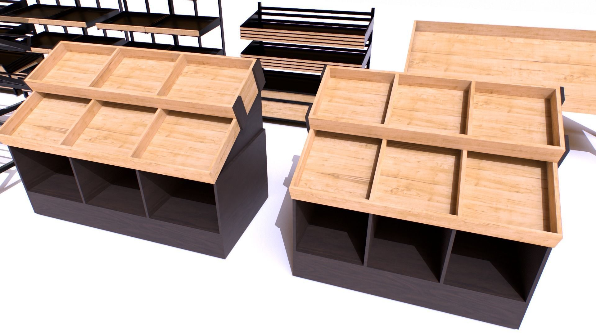 3D model Racks and stands VR / AR / lowpoly CGTrader