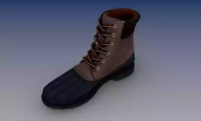Jasper Mid Shaft Boots Brown Leather