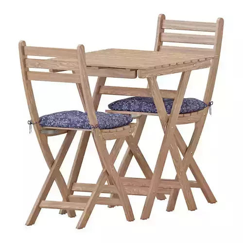  ASKHOLMEN Table And Chairs Set 2