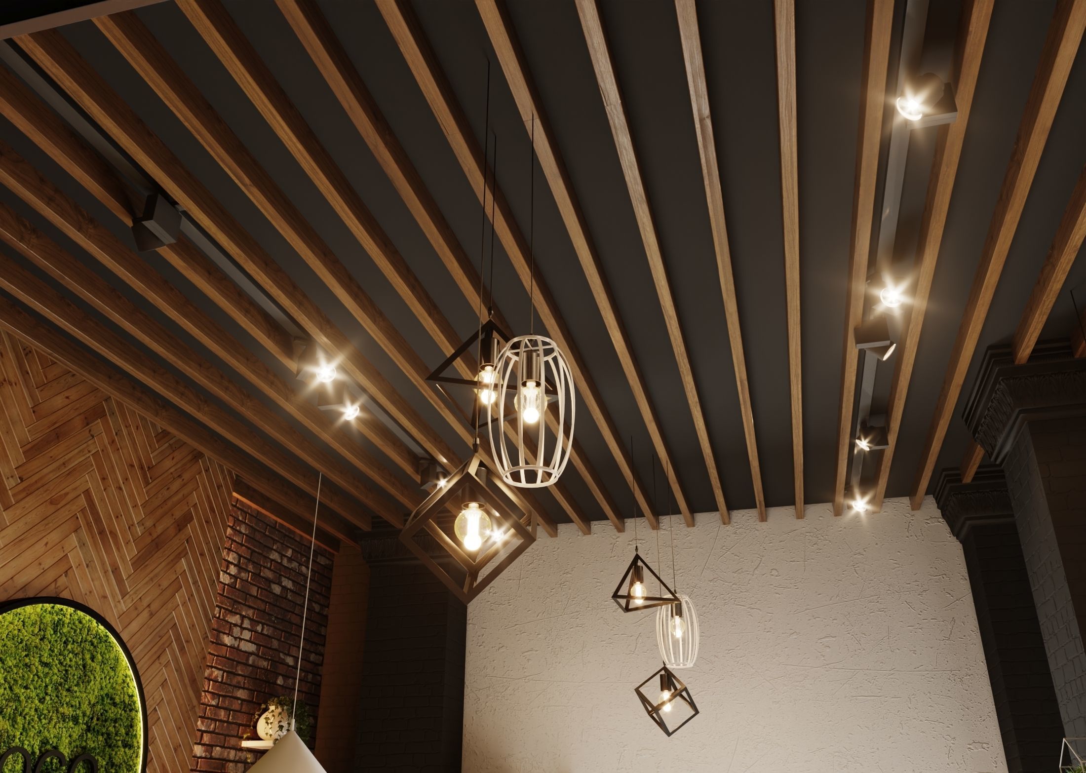 Sushi cafe 3D model_6