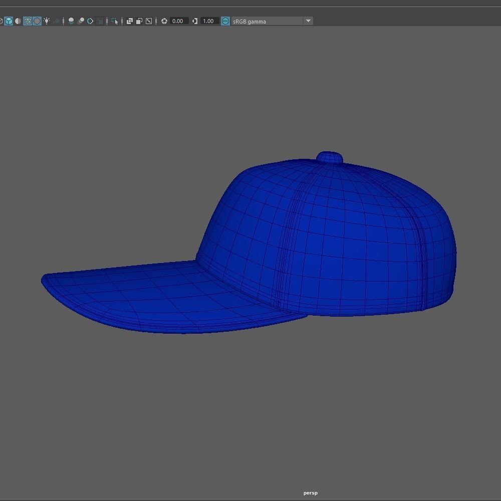 Baseball cap cartoon 3D model | CGTrader