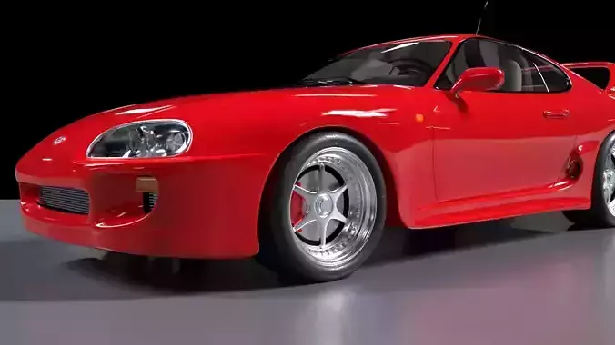 Toyota Supra 3D model