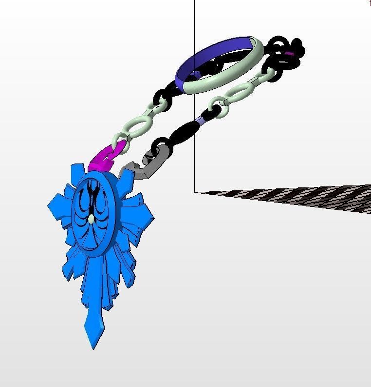 Lady palutena 3D 3D print model_19