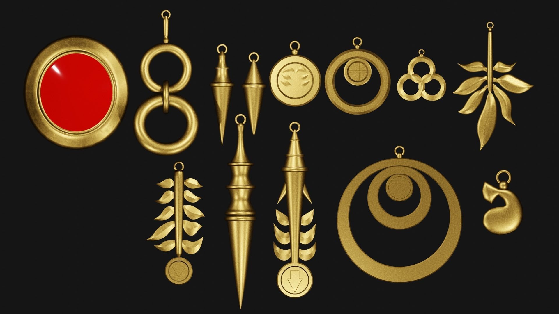 Lady palutena 3D 3D print model_8