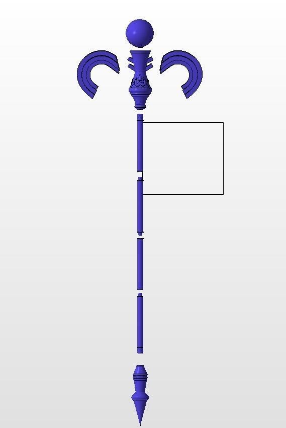 Lady palutena 3D 3D print model_22