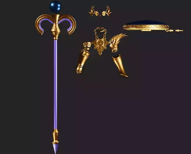Lady palutena 3D 3D print model