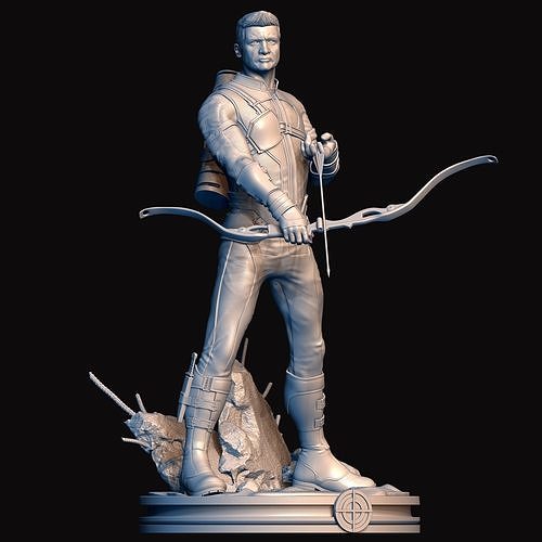 Hawkeye Barton  3D print model